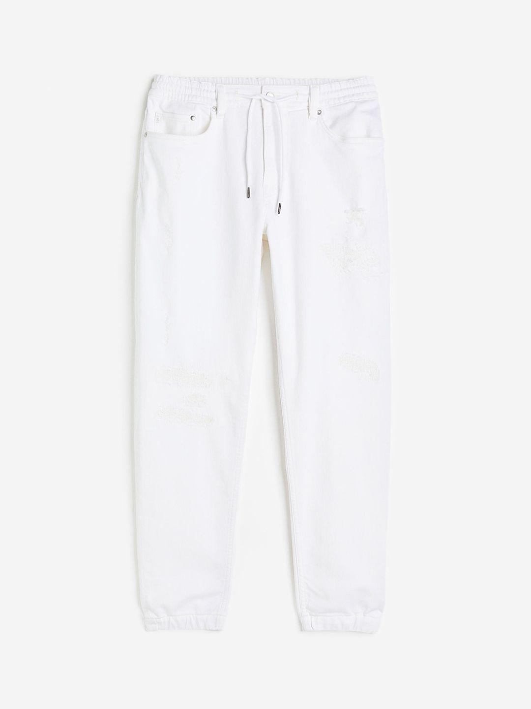 h&m men hybrid regular tapered joggers