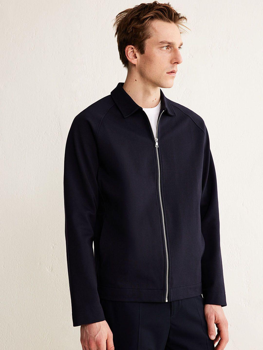 h&m men jersey jacket