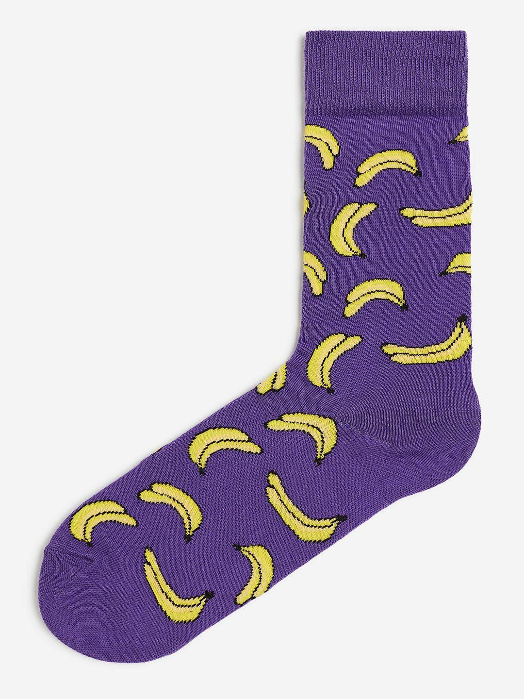 h&m men patterned socks
