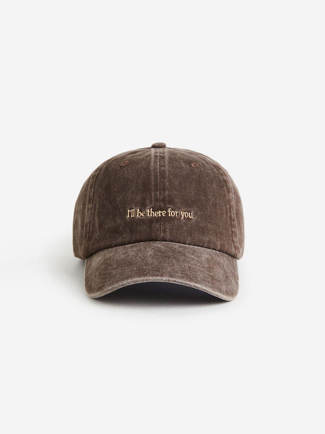 h&m men pure cotton baseball caps