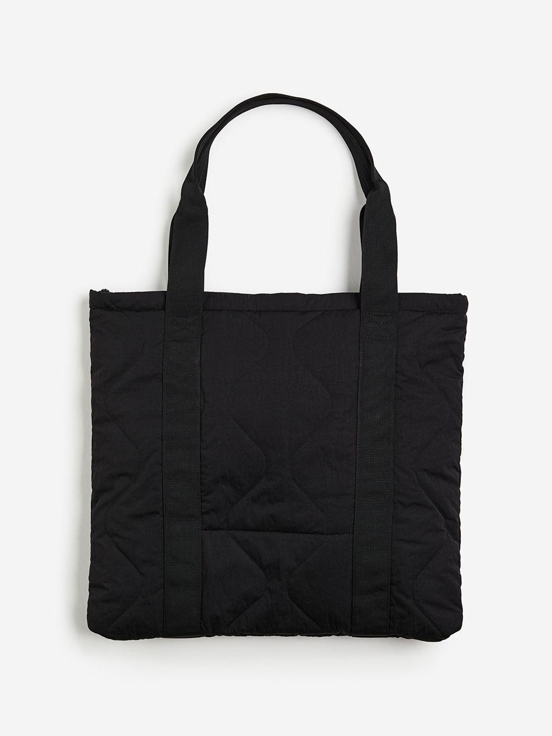 h&m men quilted shopper