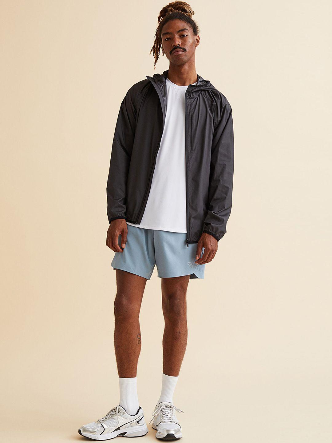 h&m men regular fit sports windbreaker