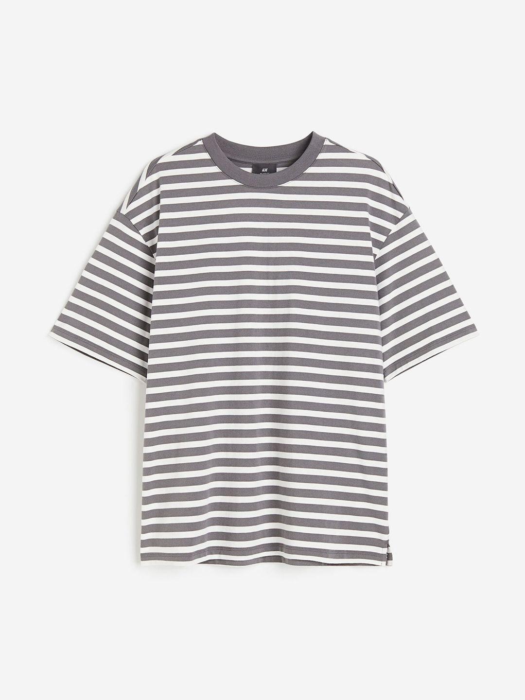 h&m men relaxed-fit cotton t-shirt