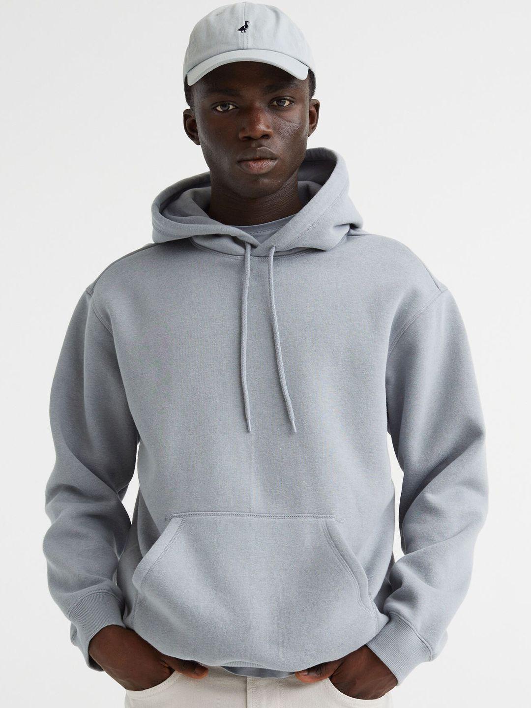 h&m men relaxed fit hoodie