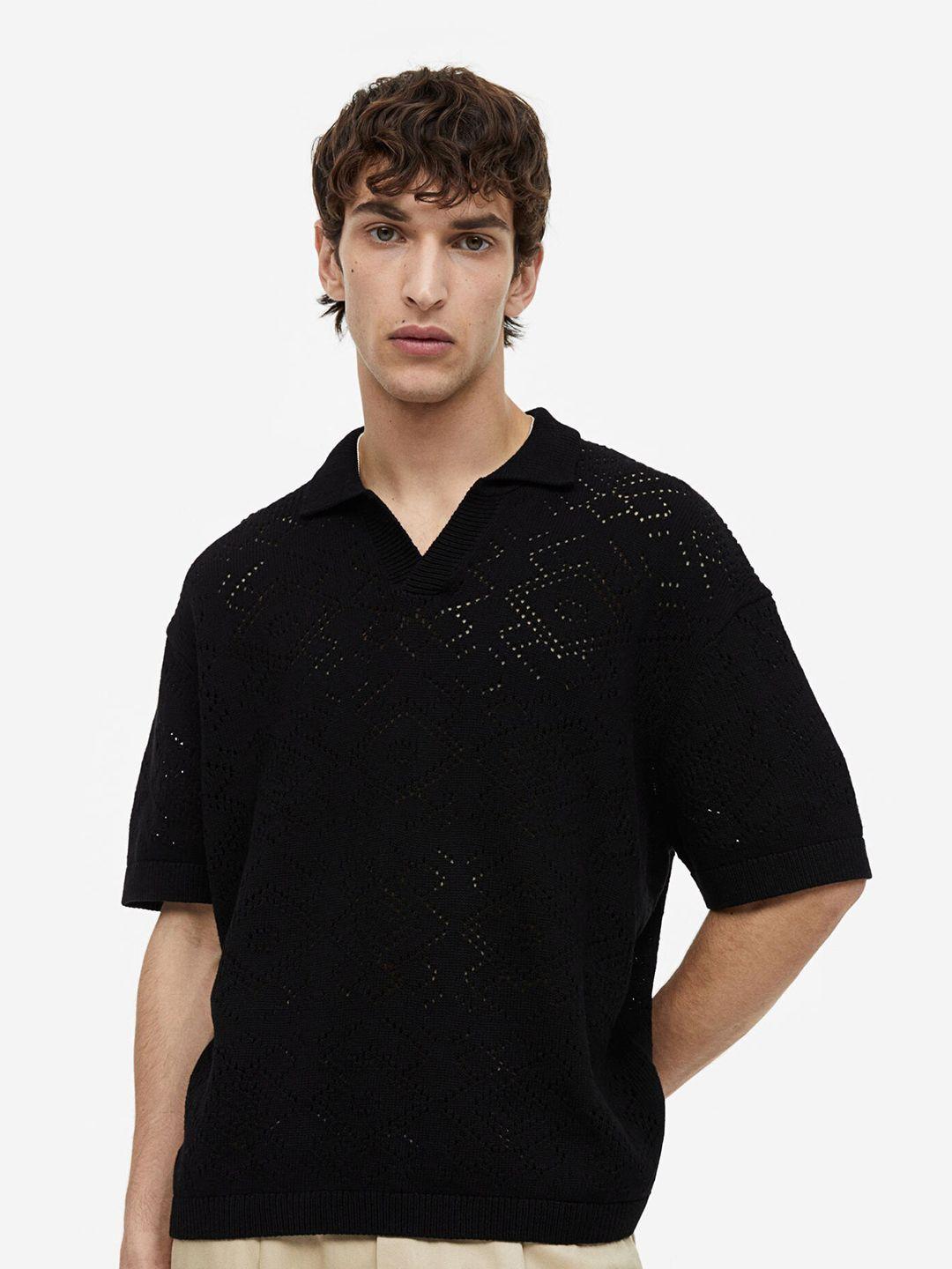 h&m men relaxed fit polo shirt