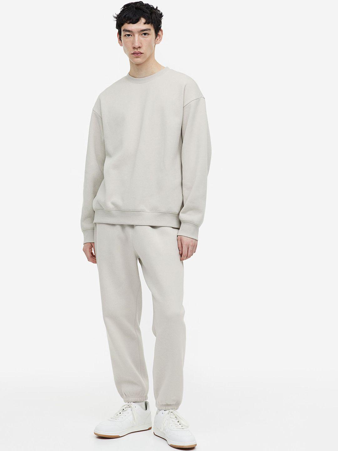 h&m men relaxed fit sweatpants