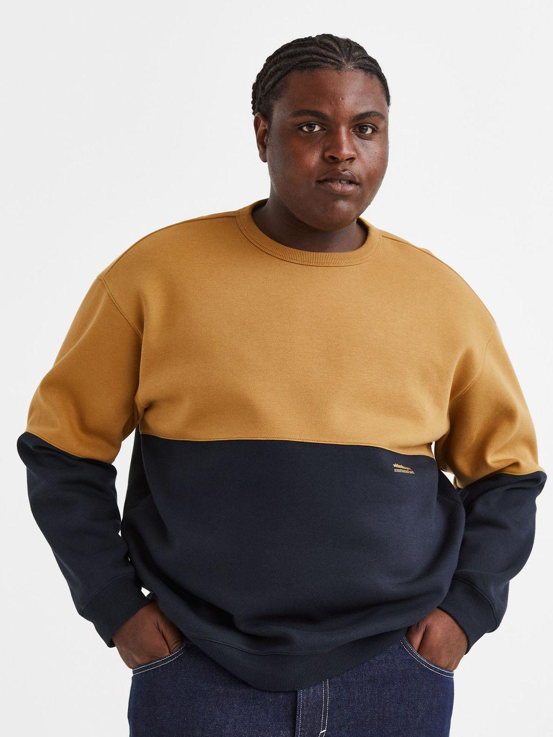 h&m men relaxed fit sweatshirt