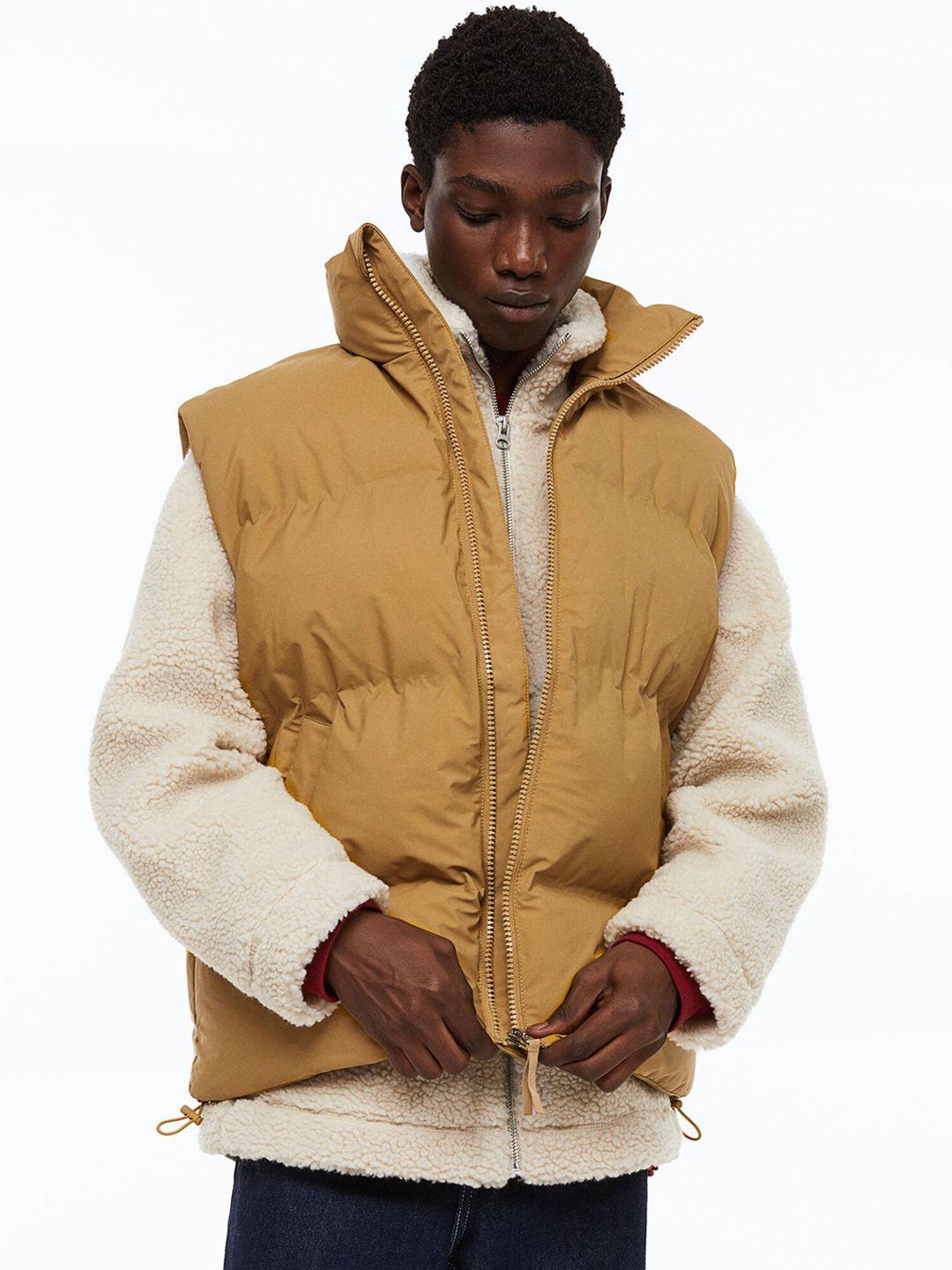 h&m men water-repellent puffer gilet