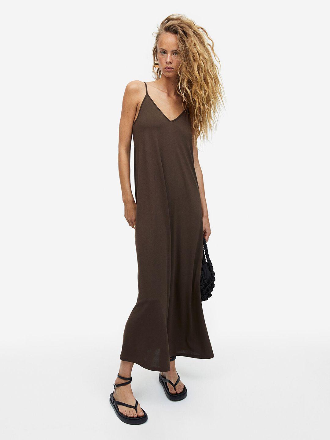 h&m modal-blend slip dress