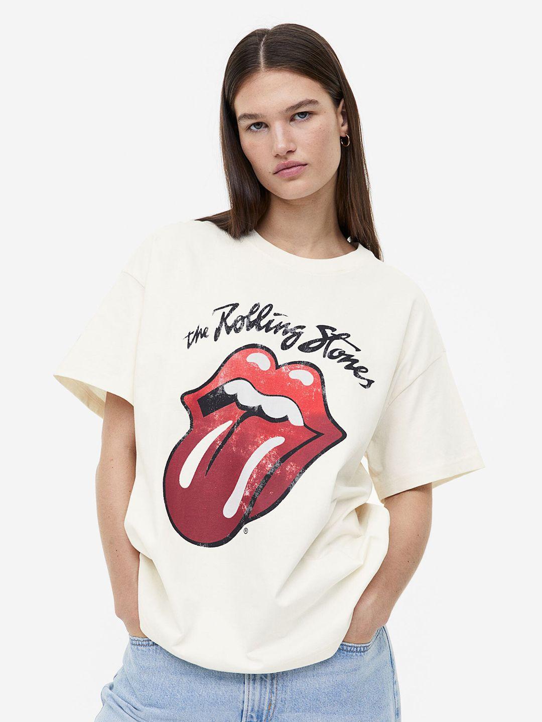 h&m oversized printed t-shirt