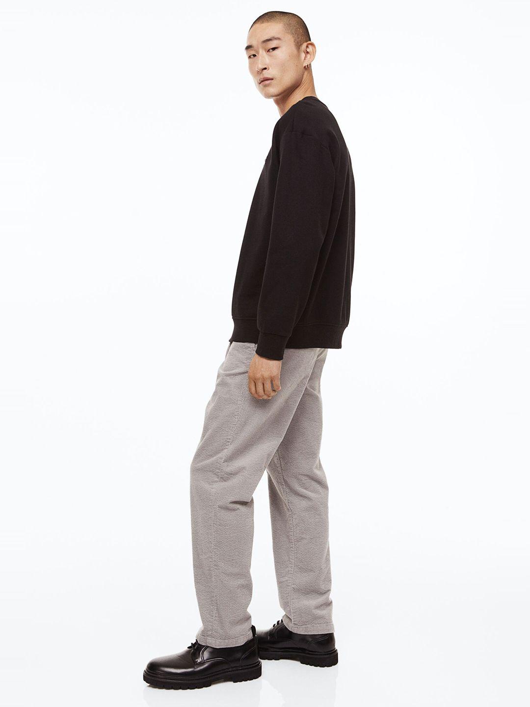 h&m relaxed fit appliqud sweatshirt
