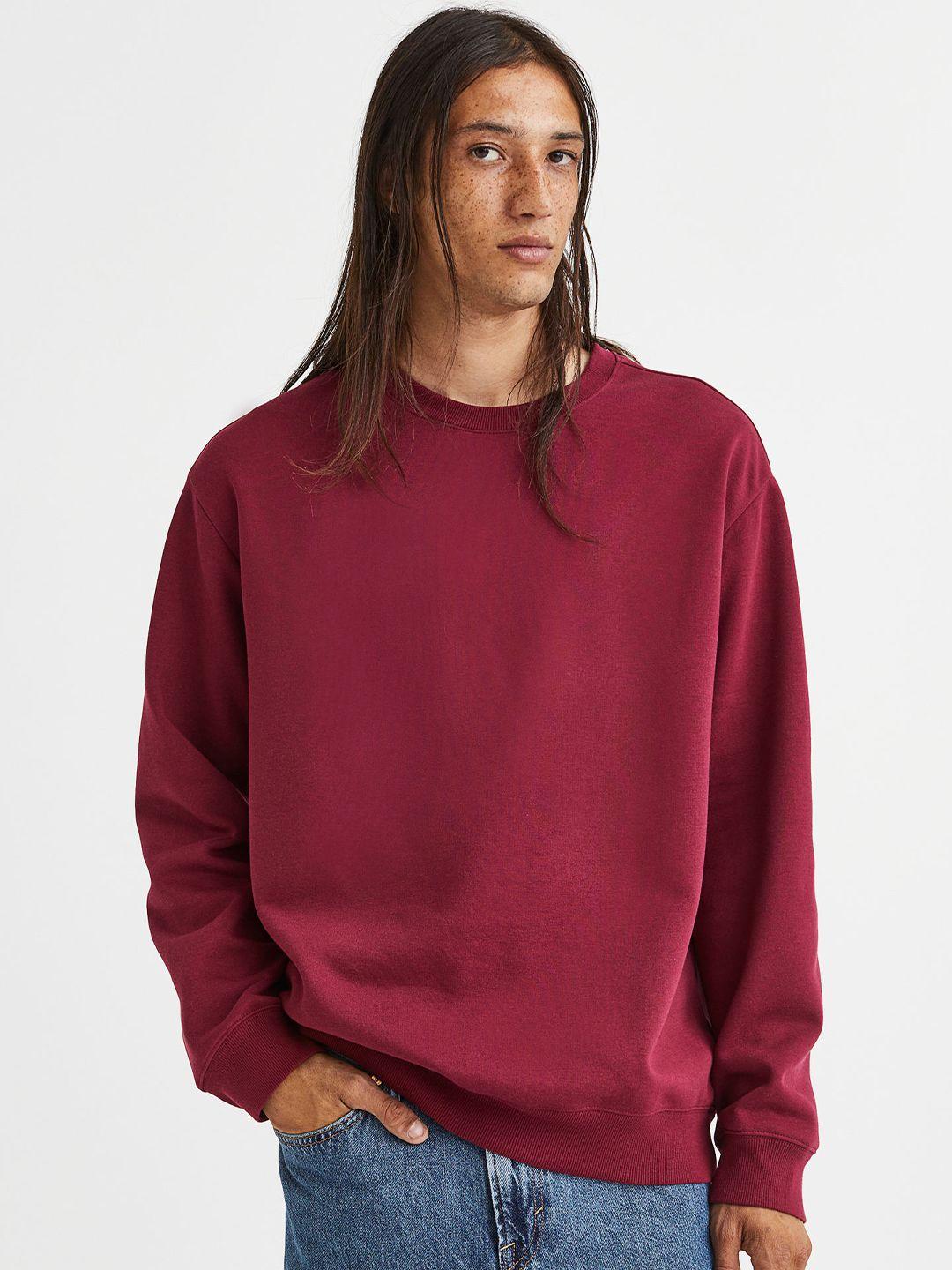 h&m relaxed fit sweatshirt