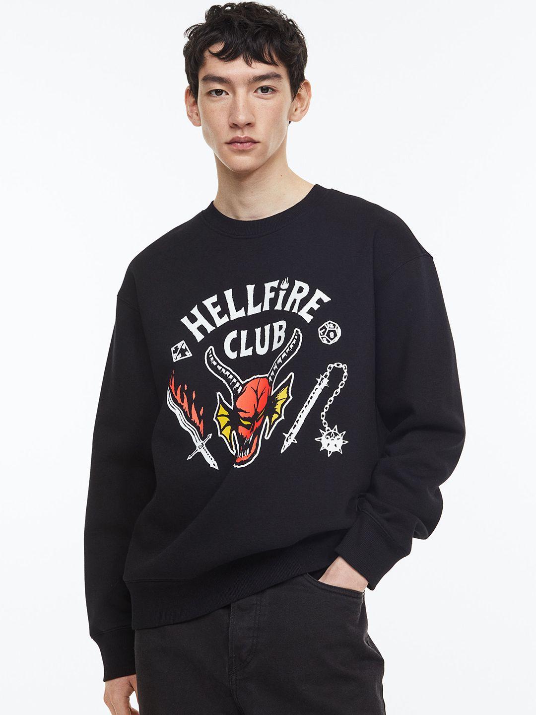 h&m relaxed fit sweatshirt