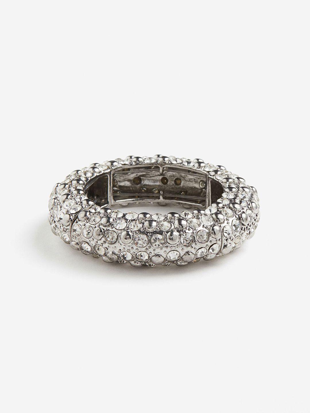 h&m rhinestone-embellished bracelet
