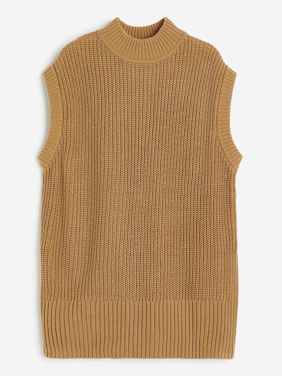 h&m rib-knit acrylic sweater vest