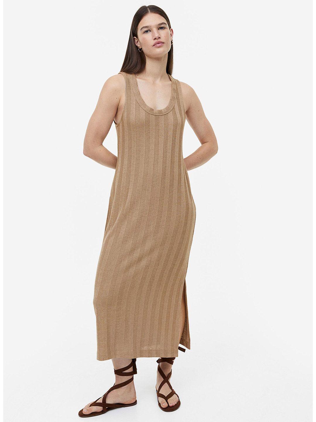 h&m rib-knit dress