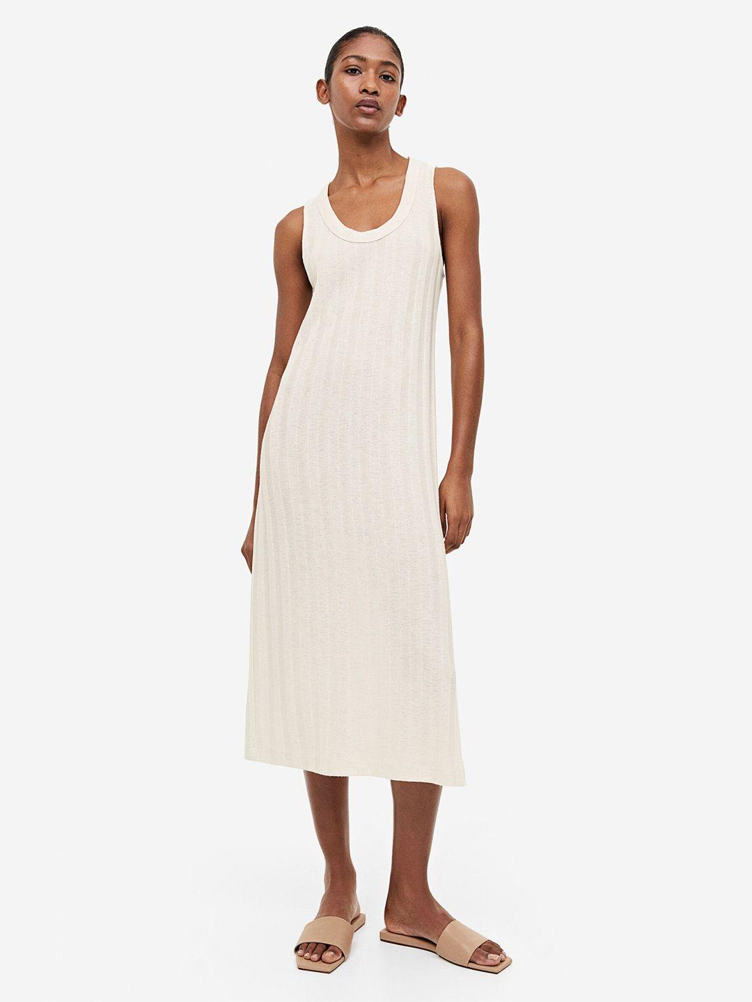 h&m rib-knit dress