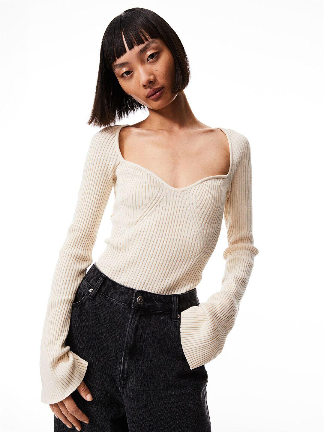 h&m rib-knit jumper