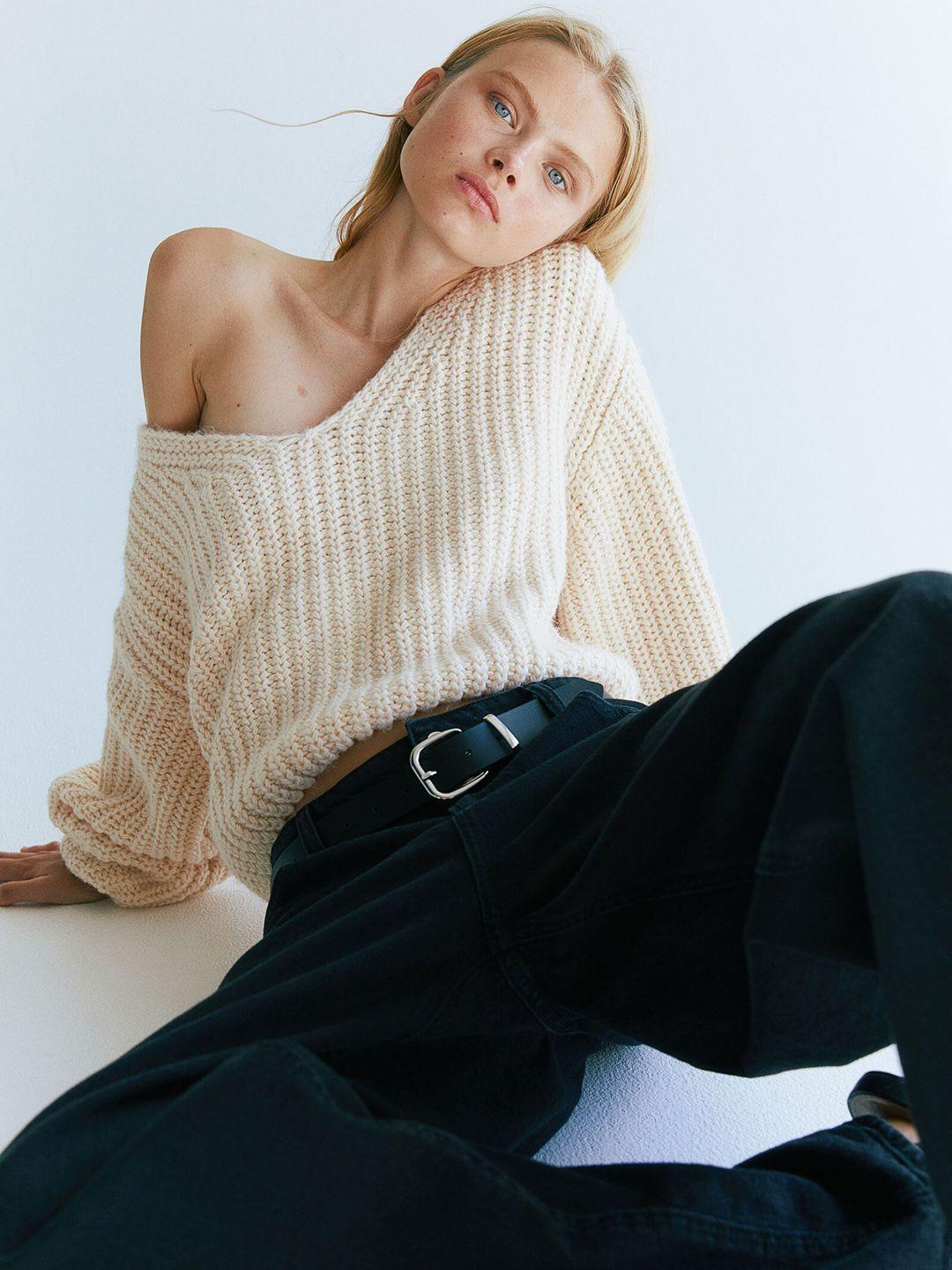 h&m rib-knit jumper