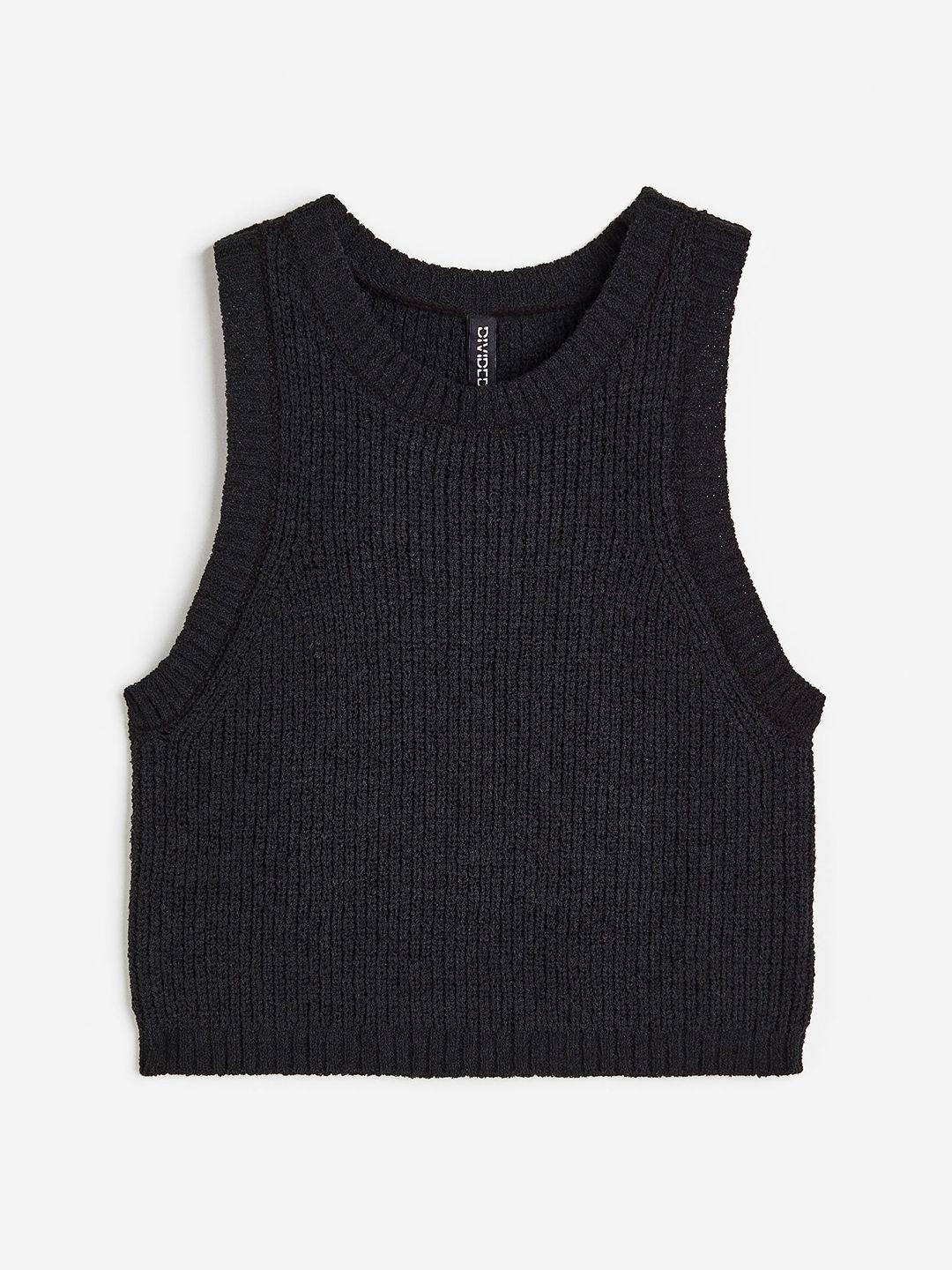 h&m rib-knit sweater vest