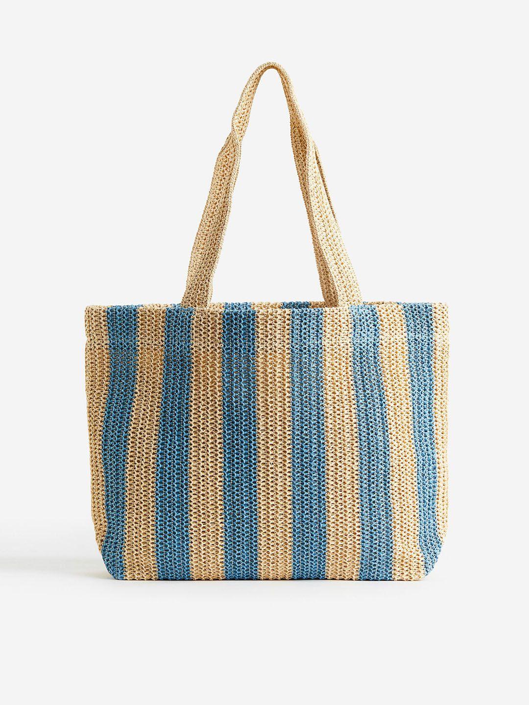 h&m straw shopper