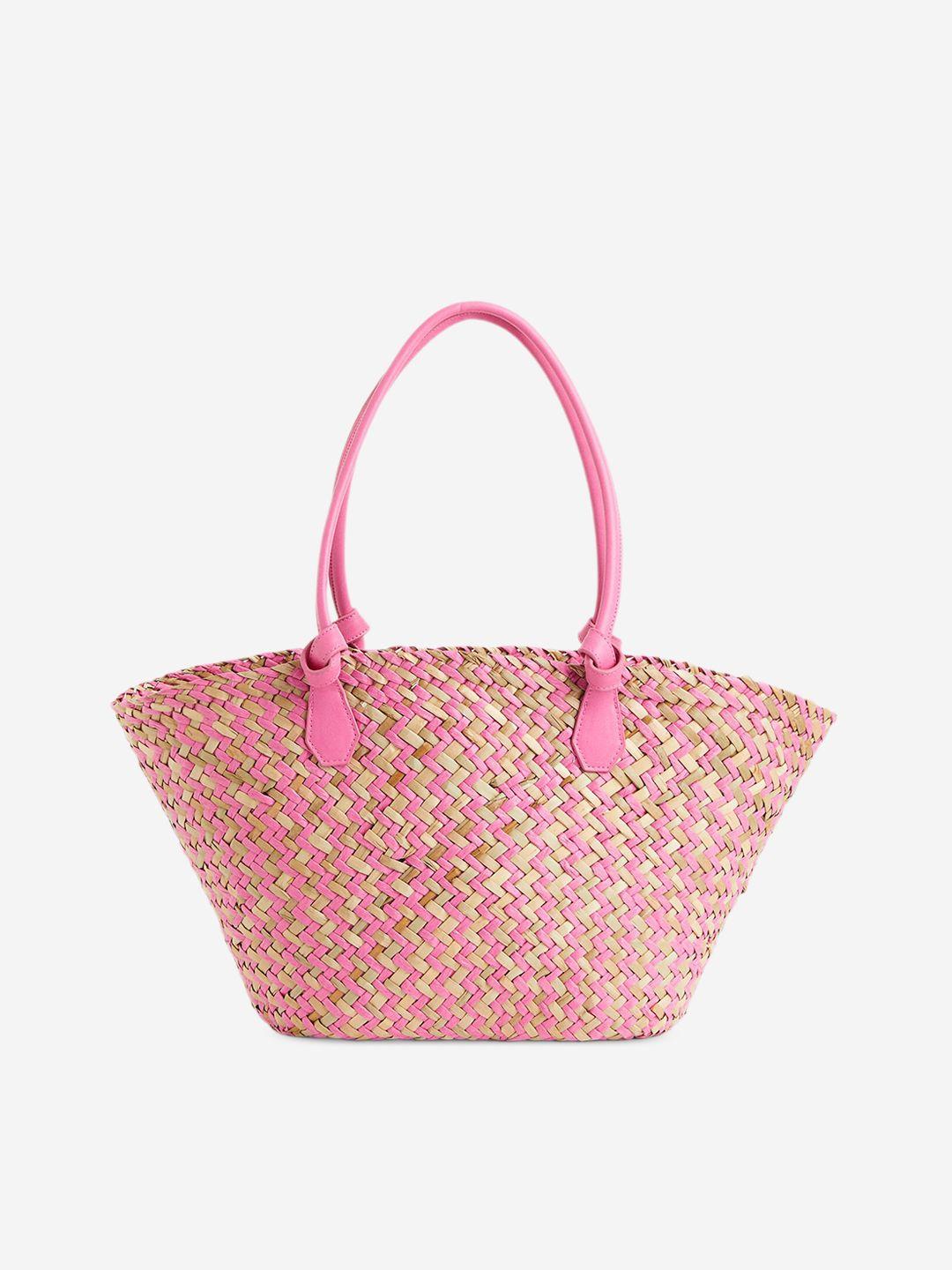 h&m straw shopper