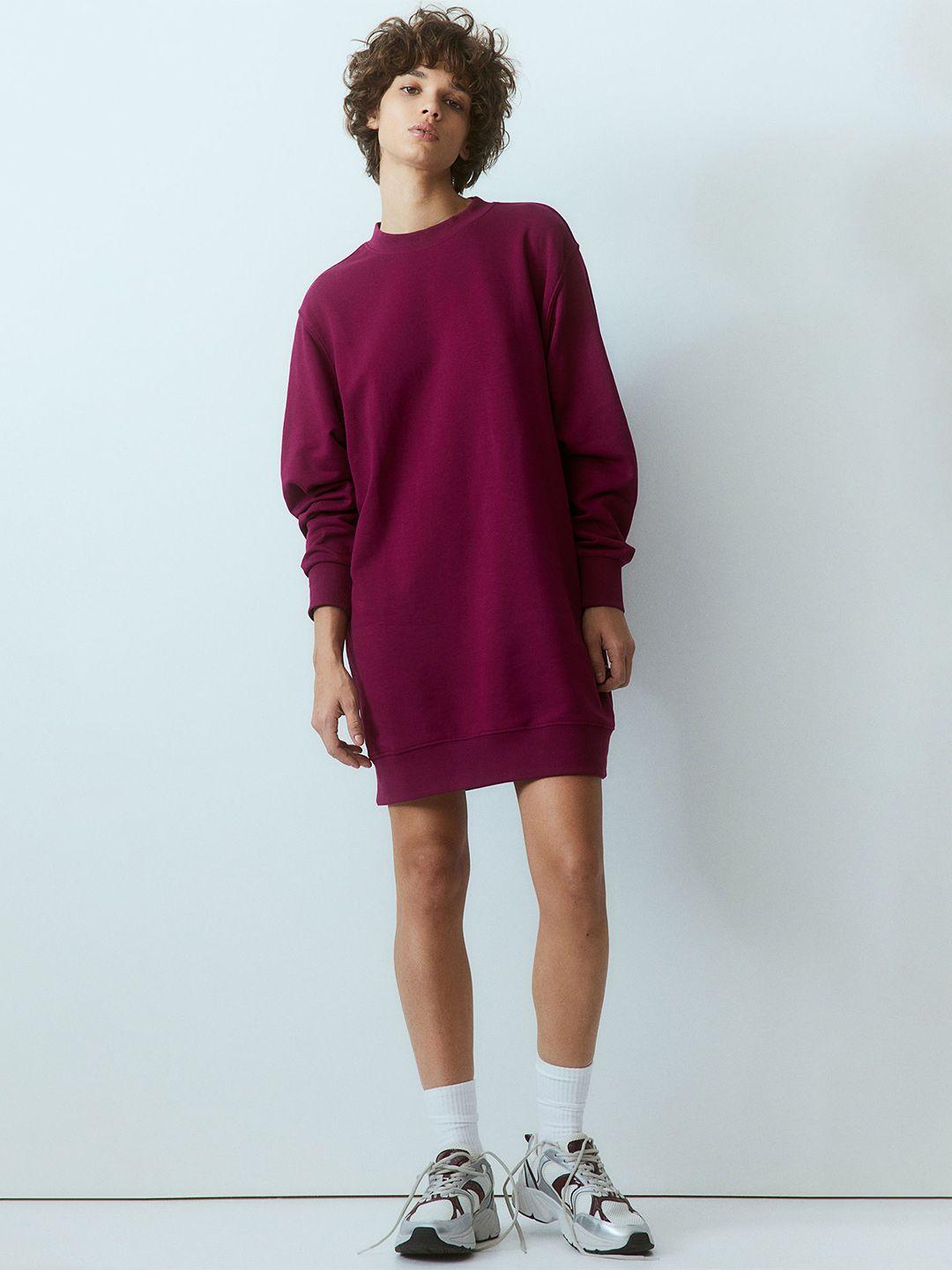 h&m sweatshirt dress