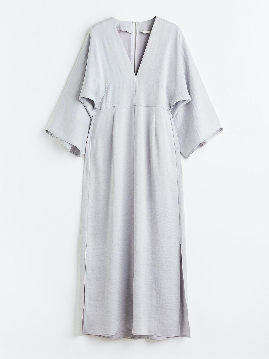 h&m v-neck dress