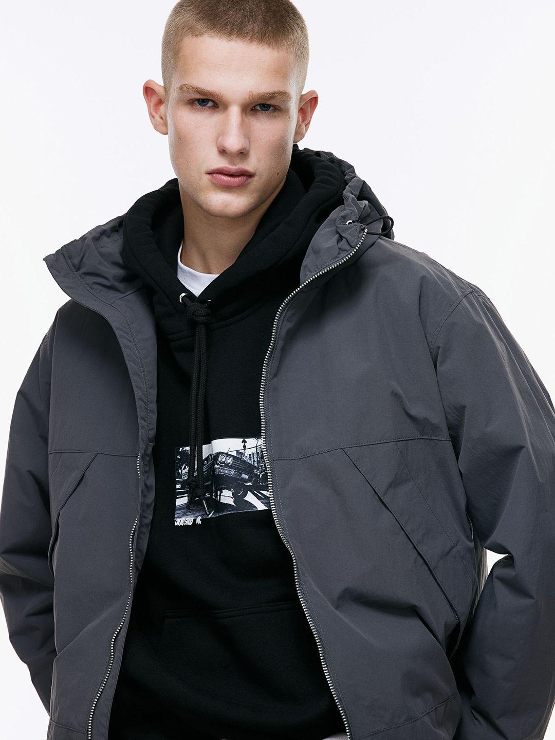 h&m water-repellent windbreaker