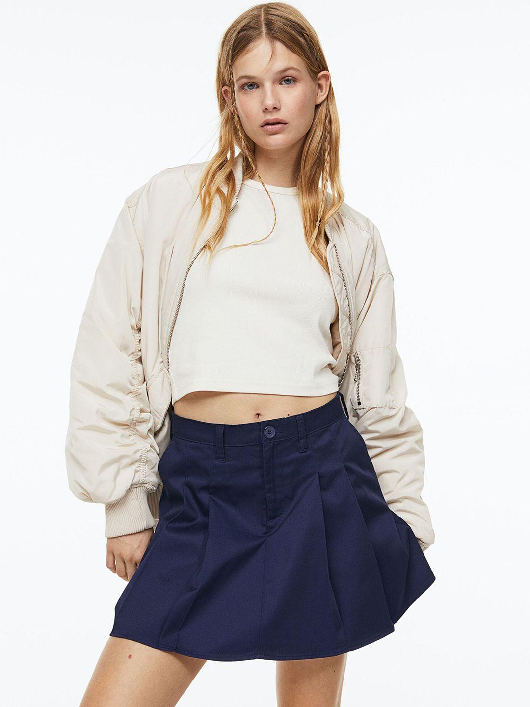 h&m woman pleated skirt