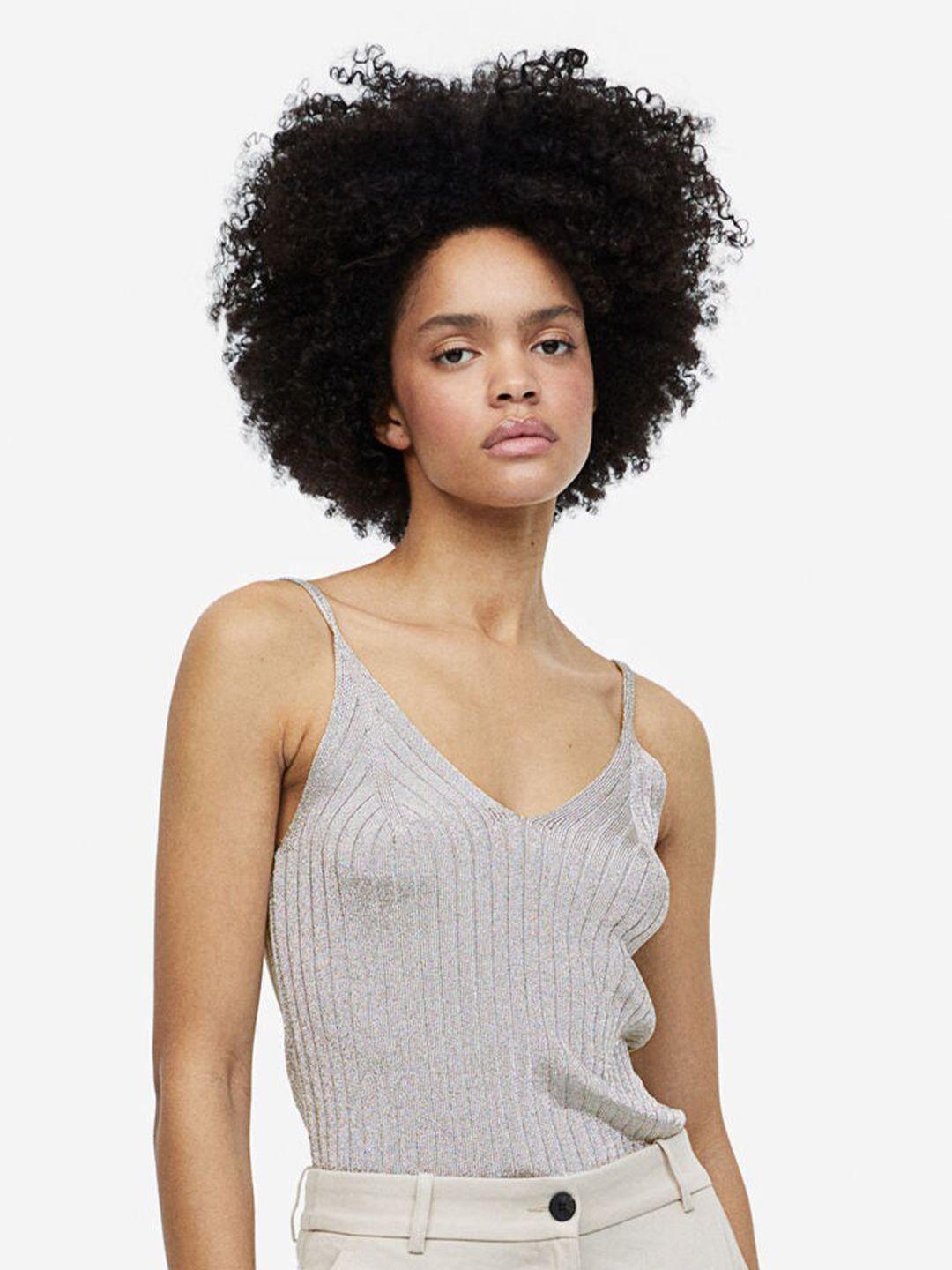 h&m woman shimmering vest top