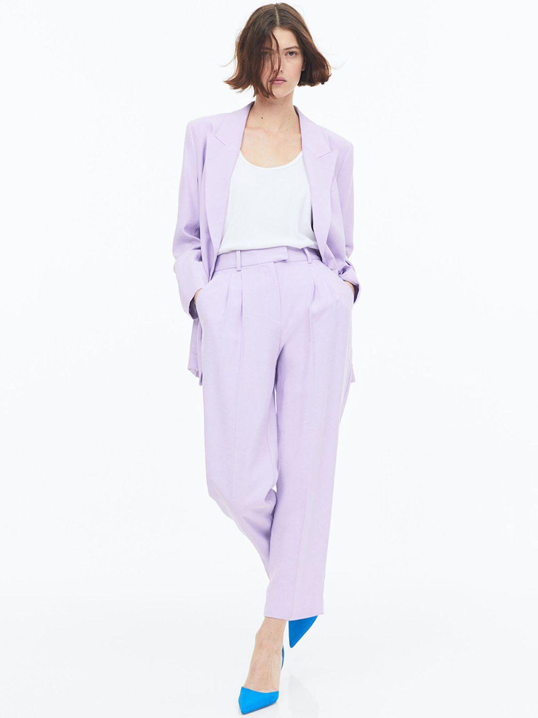 h&m women ankle-length trousers