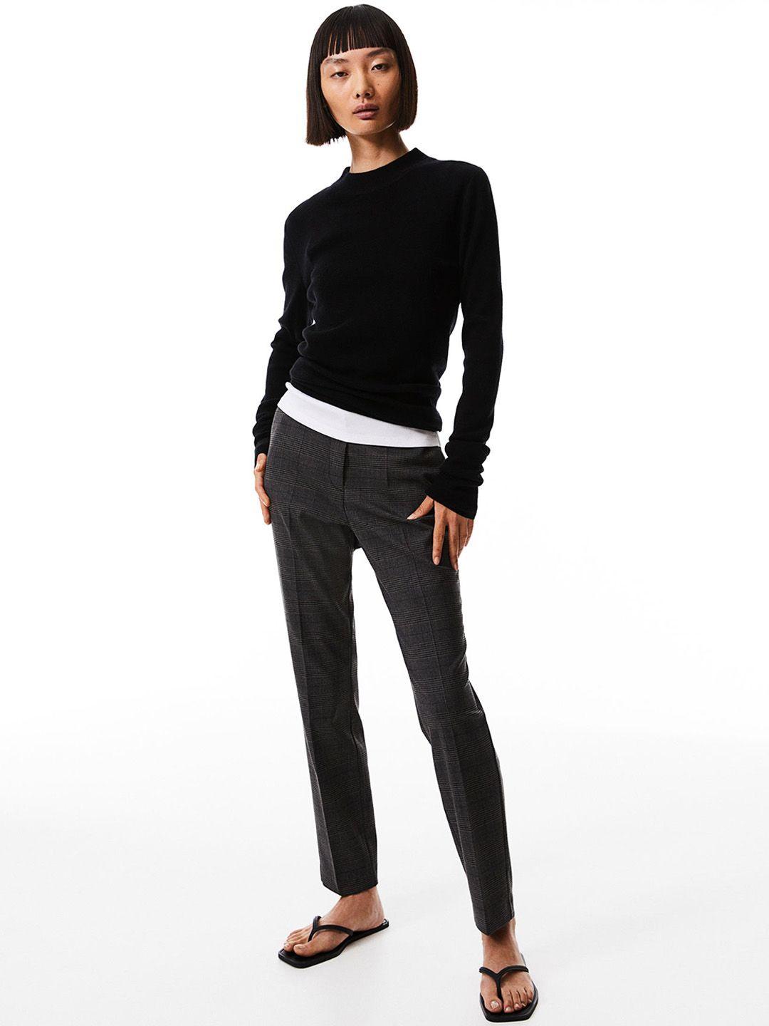 h&m women cigarette trousers