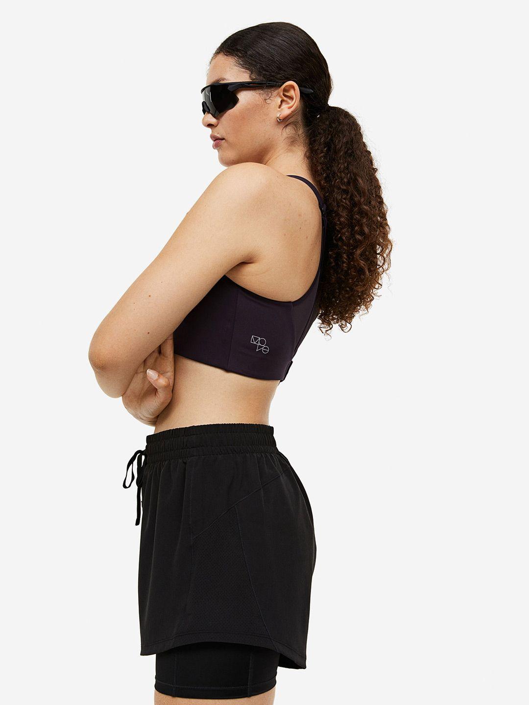 h&m women drymove high support sports bra