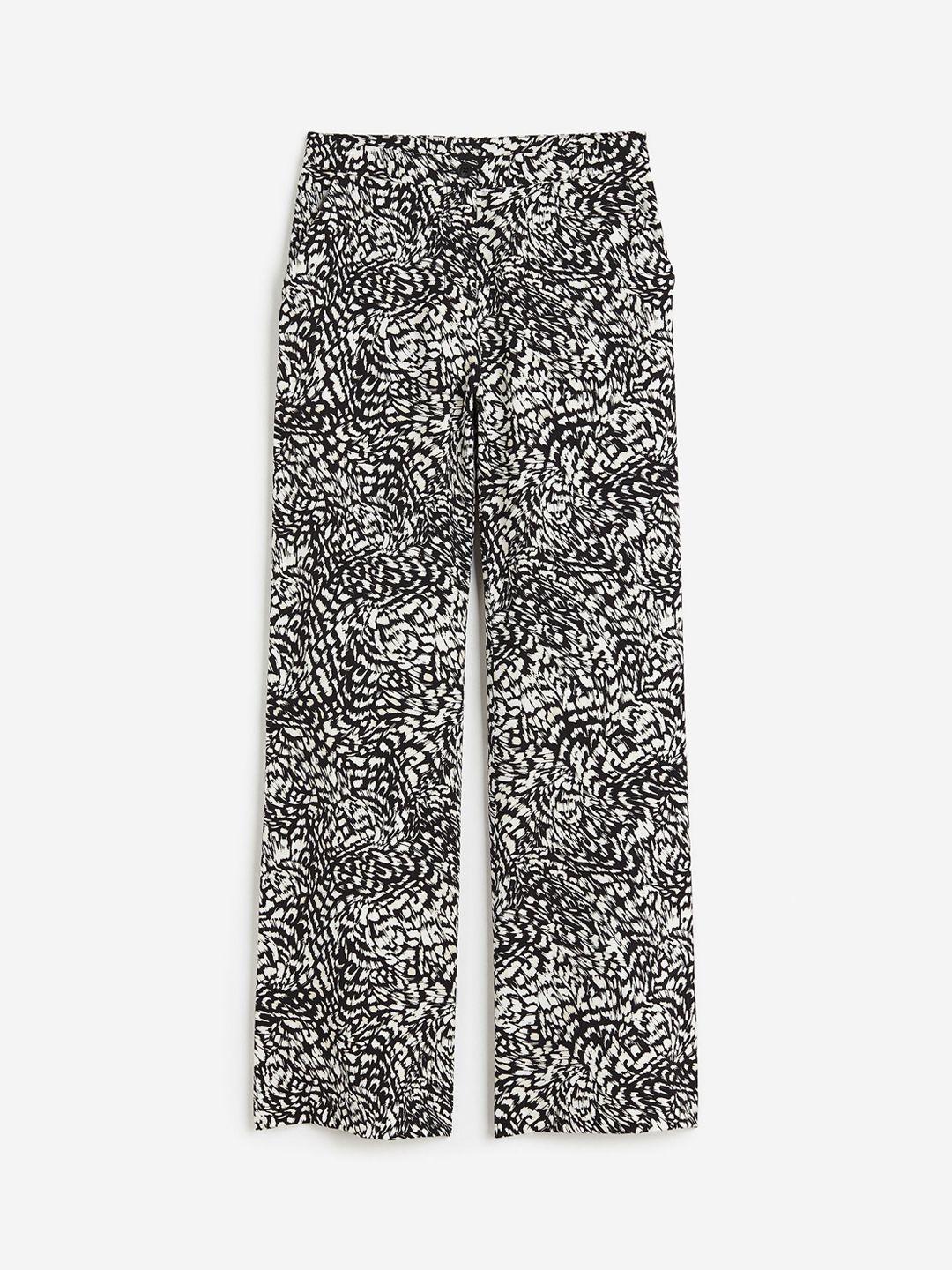 h&m women flared trousers