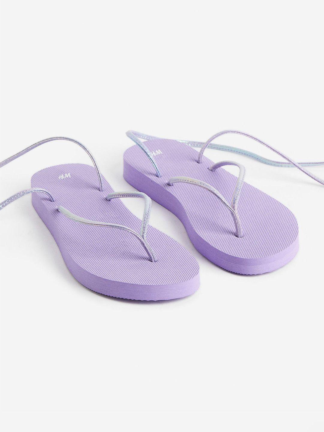 h&m women gladiator flip flops