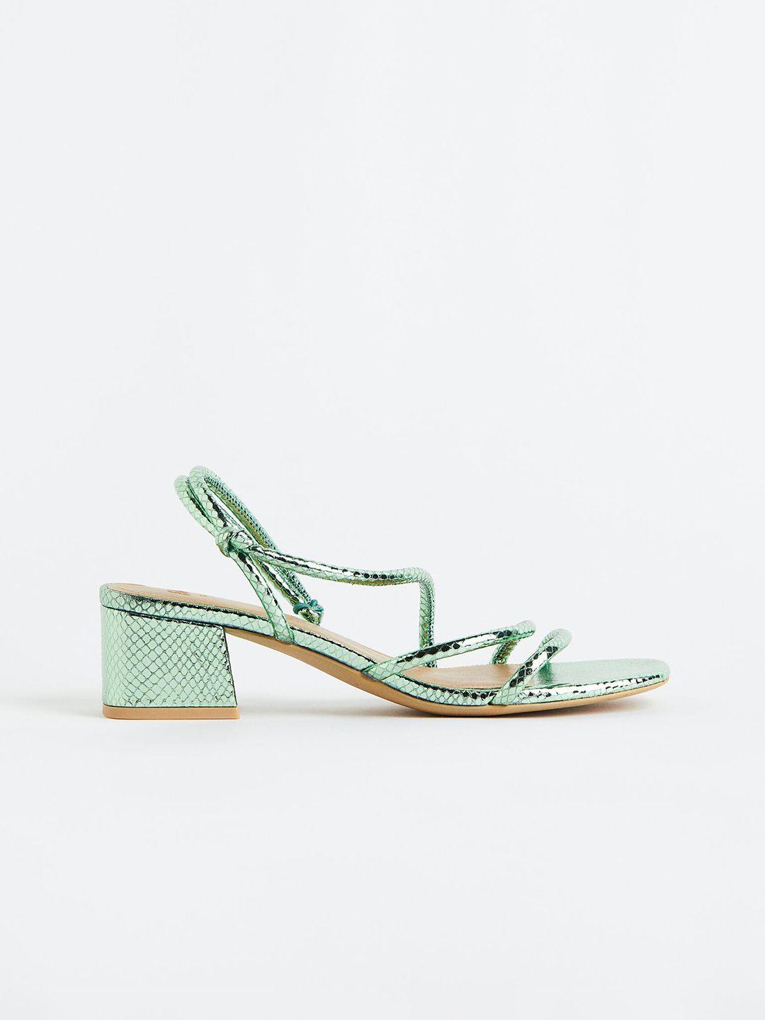 h&m women heeled sandals