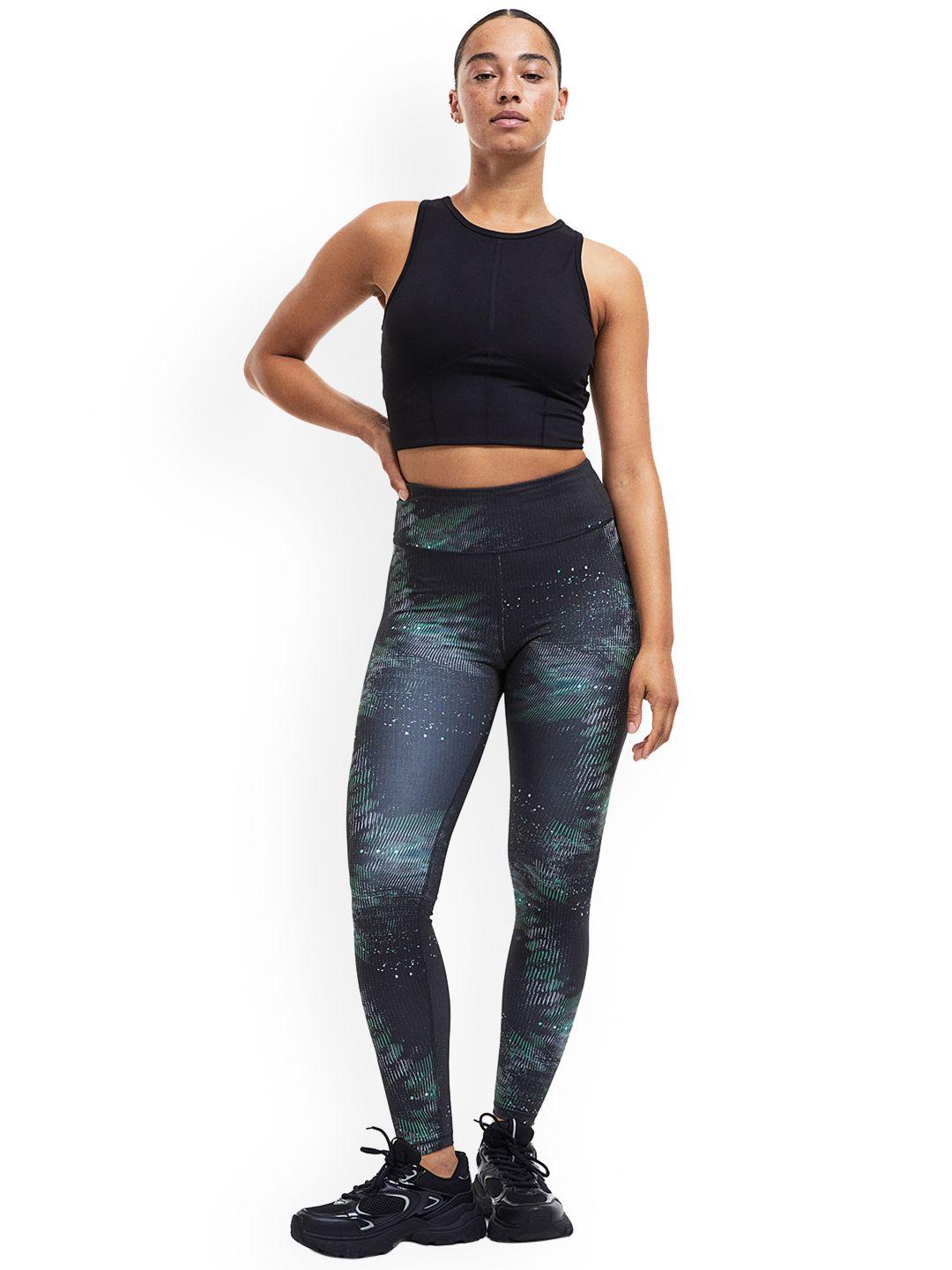 h&m women high waist sports tights