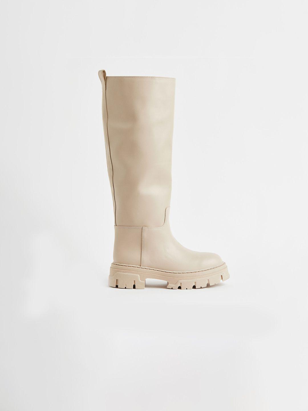 h&m women knee-high boots