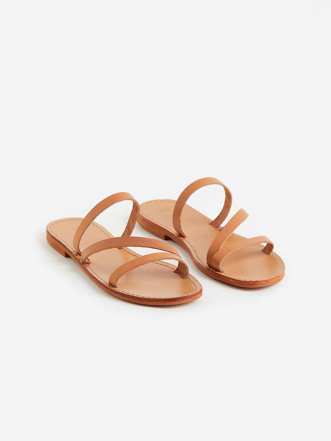 h&m women leather sandals