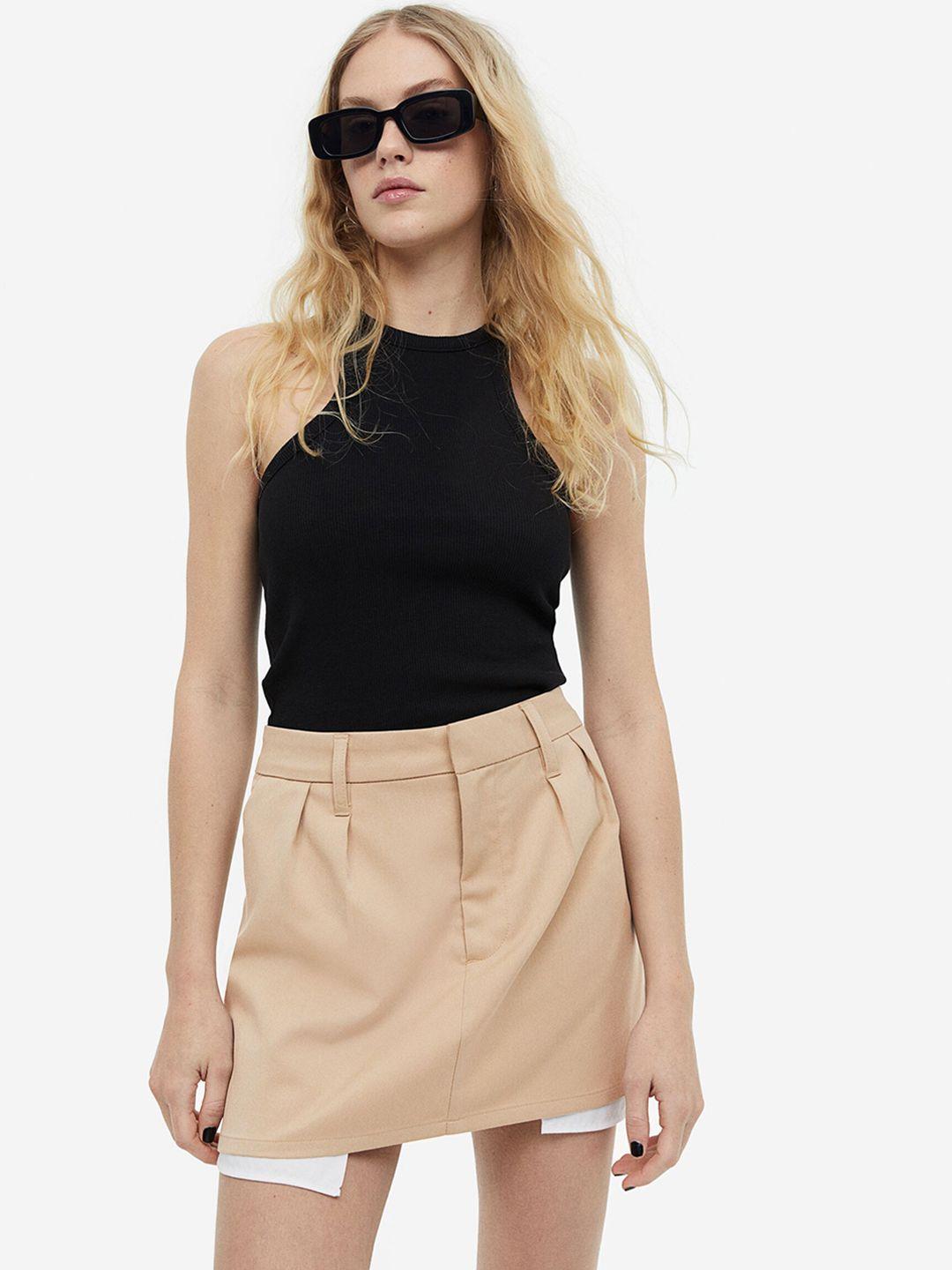 h&m women mini skirt