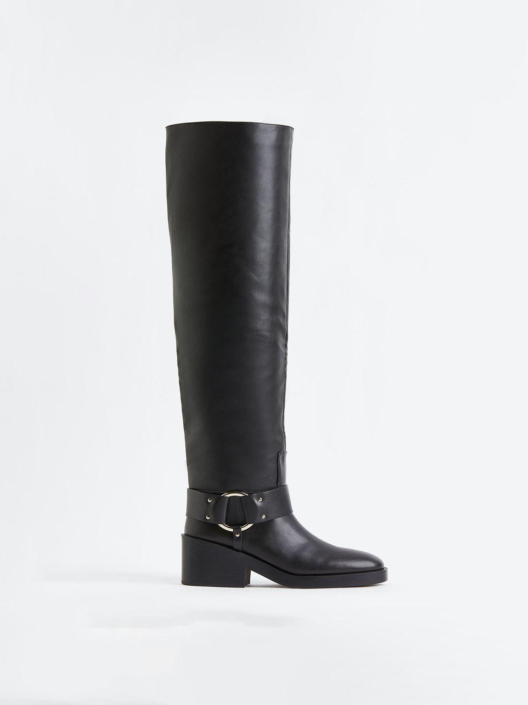 h&m women over-the-knee boots