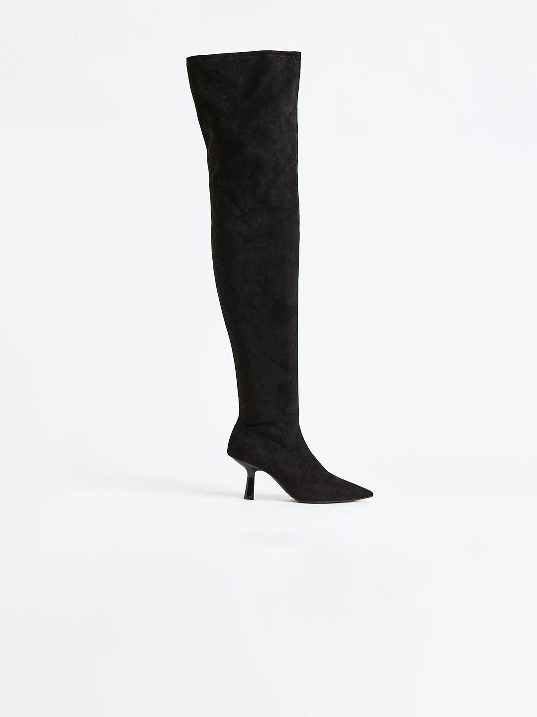 h&m women over-the-knee boots