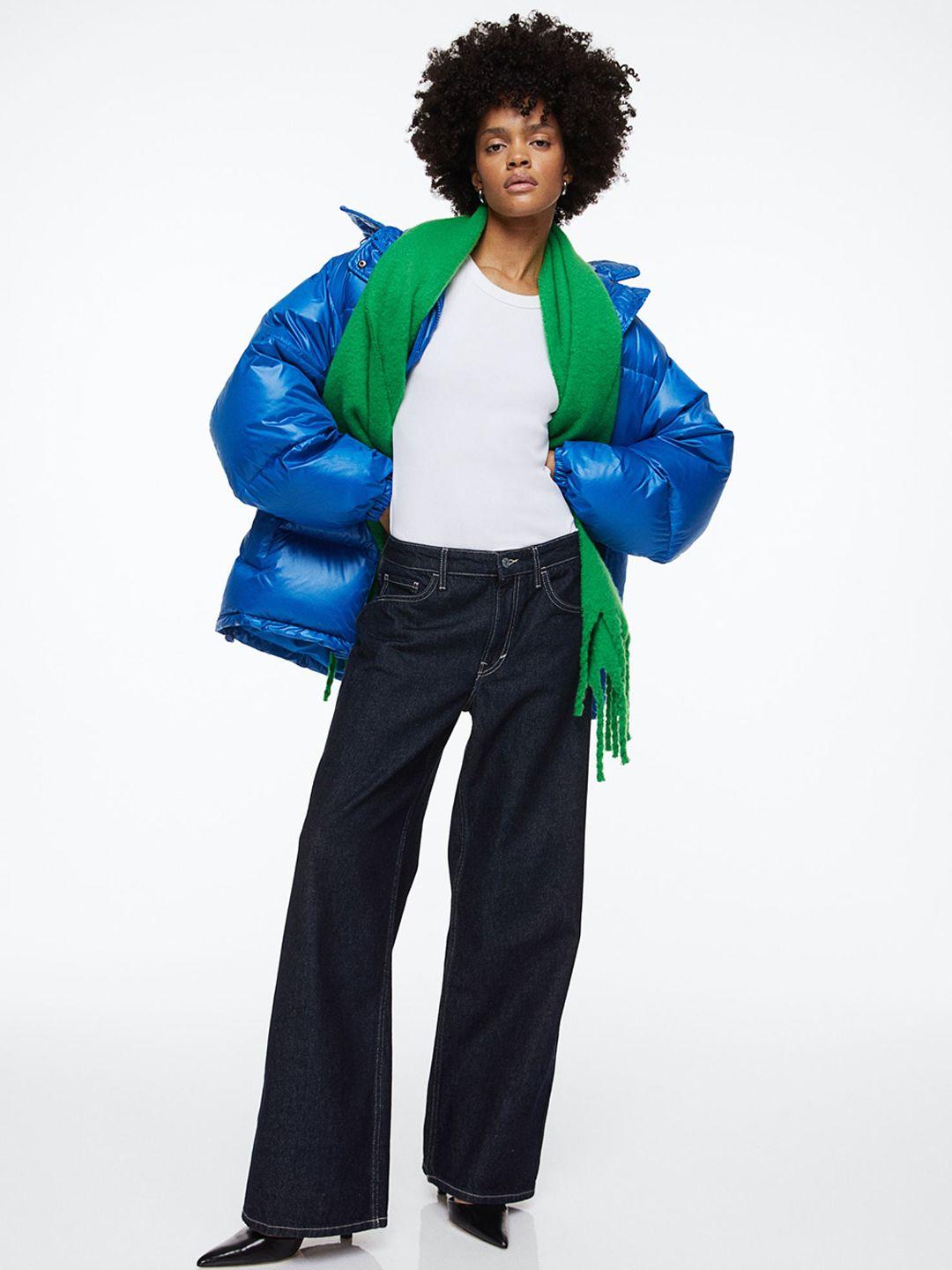 h&m women oversized puffer jacket