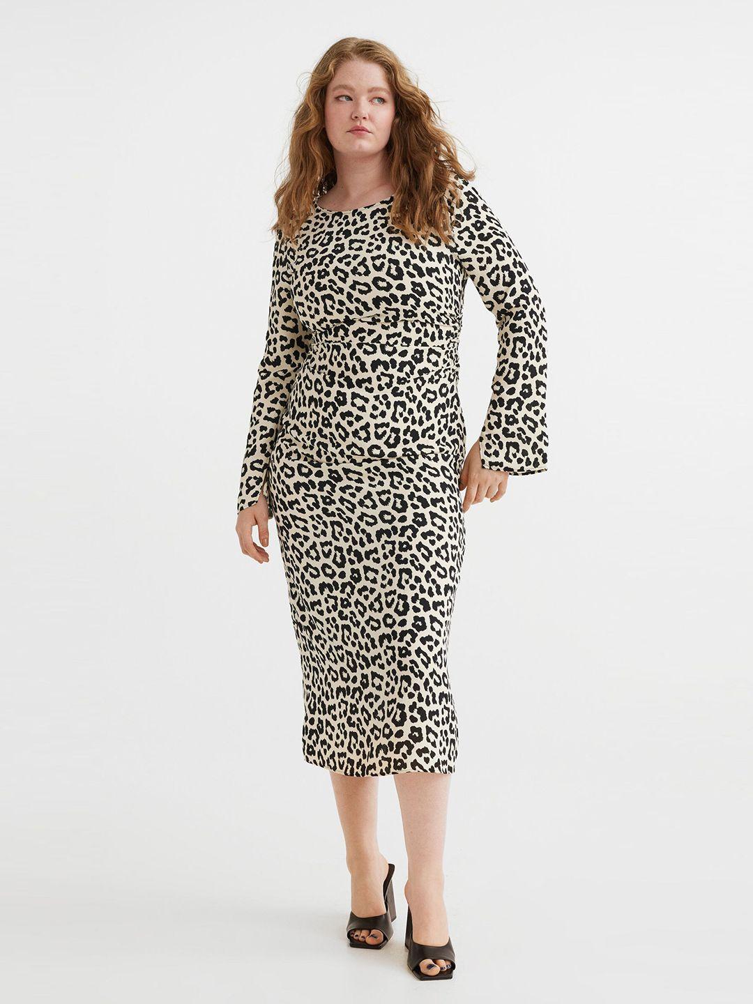 h&m women patterned dress