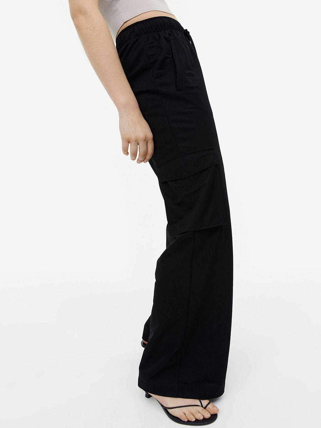 h&m women pull-on cargo trousers