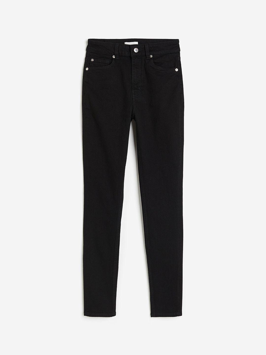 h&m women skinny fit high-rise jeans