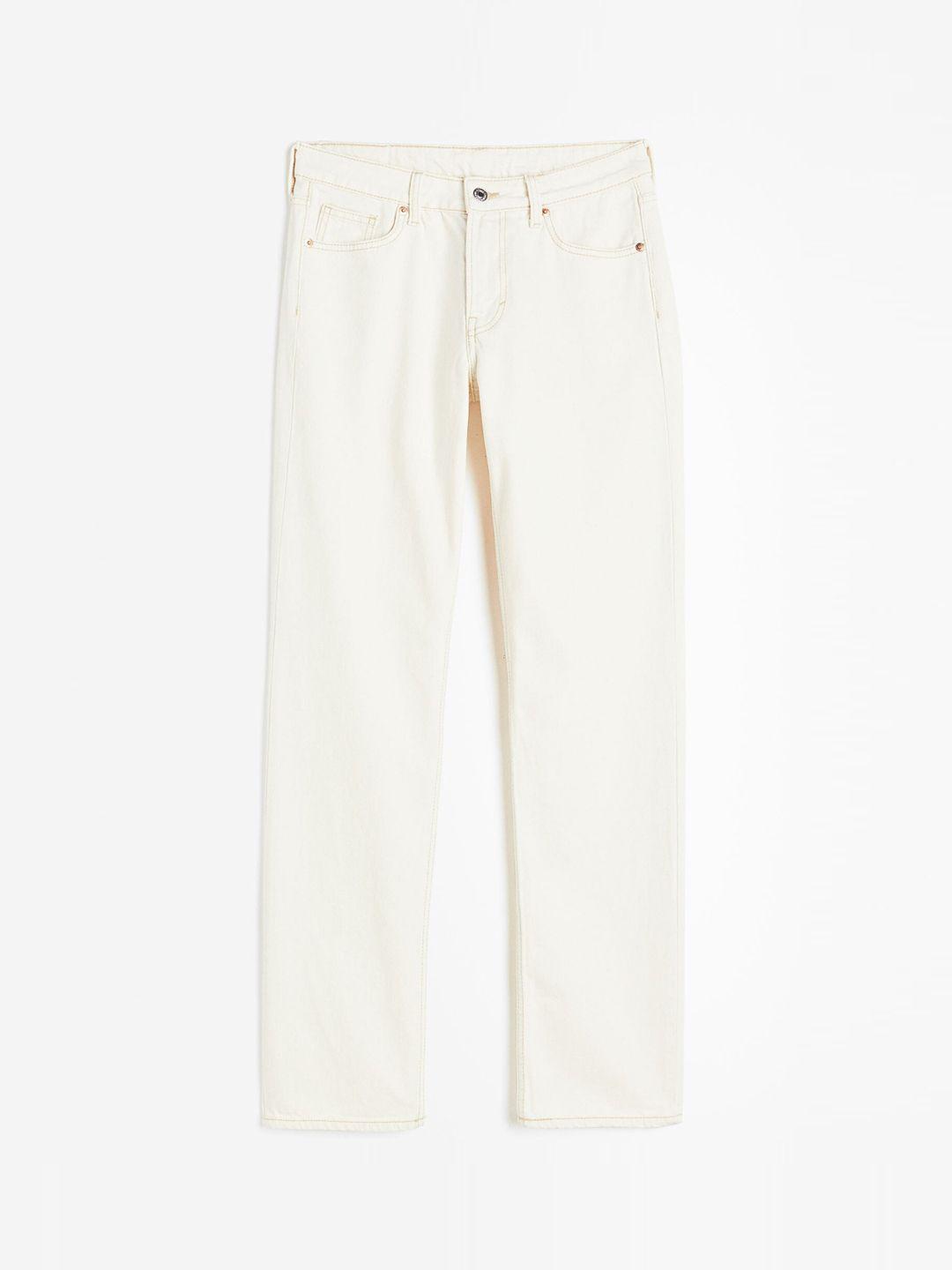 h&m women straight regular jeans