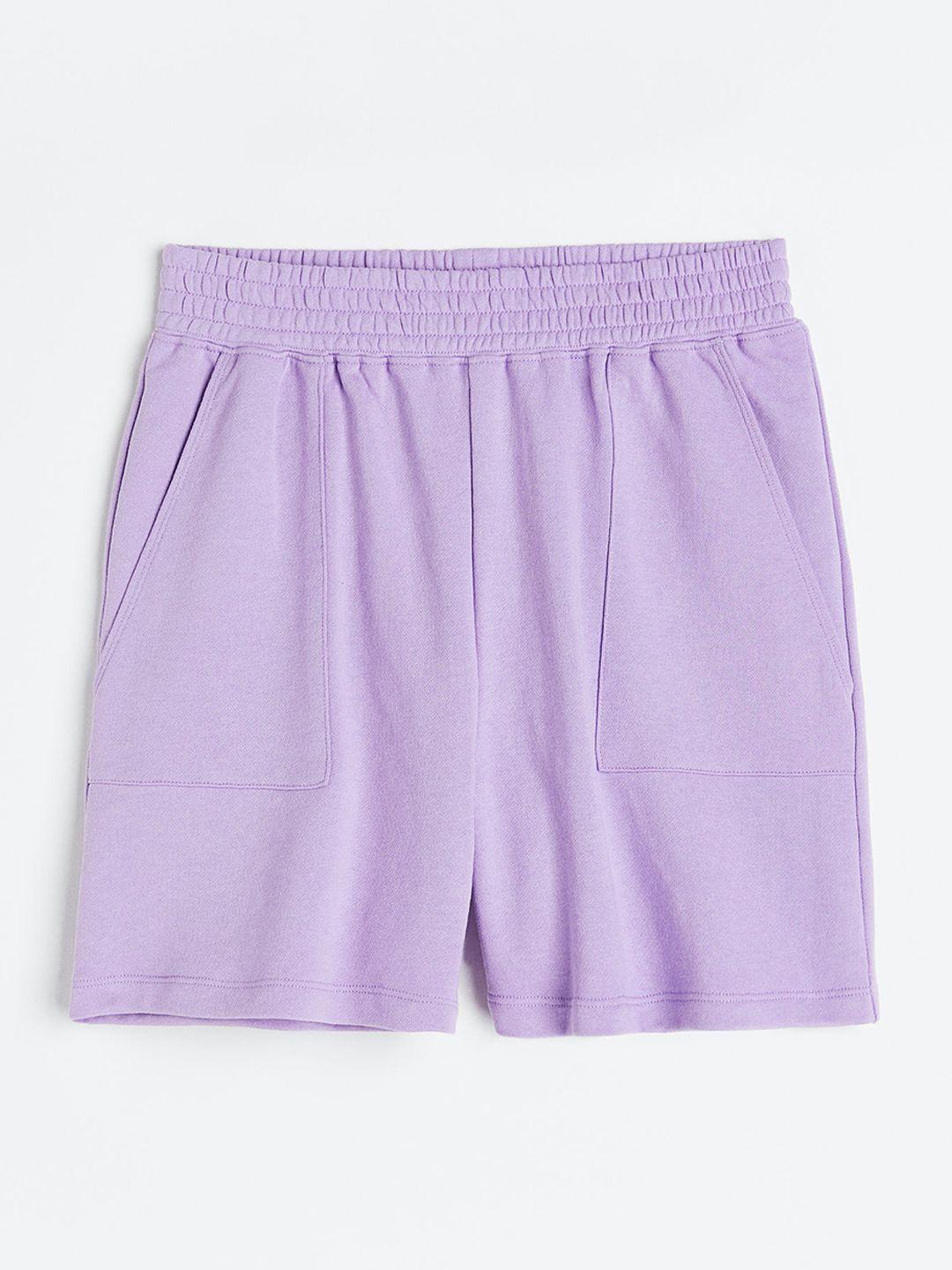 h&m women sweatshirt shorts