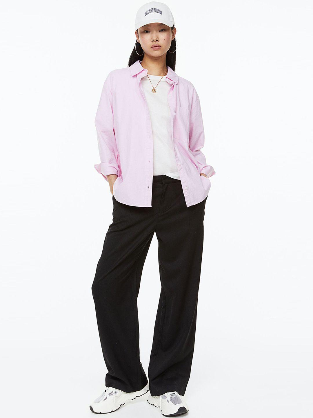 h&m women tailored trousers